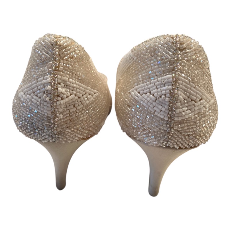 Photo 1 of !!!!VINTAGE J.RENEE BEADED HEELS WOMENS SIZE 8