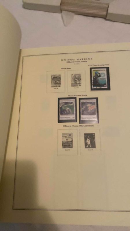 View 4 of UNITED NATIONS STAMP COLLECTIONS – THREE NOTEBOOKS