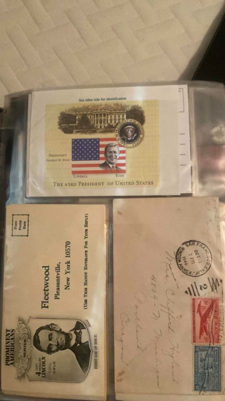 View 8 of UNITED NATIONS STAMP COLLECTIONS – THREE NOTEBOOKS