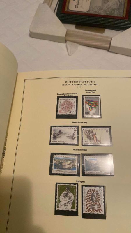 View 3 of UNITED NATIONS STAMP COLLECTIONS – THREE NOTEBOOKS