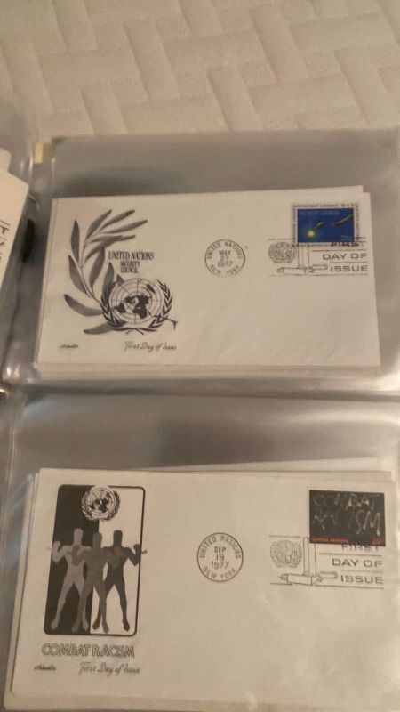 View 6 of UNITED NATIONS STAMP COLLECTIONS – THREE NOTEBOOKS