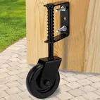 Photo 1 of Spring Loaded Gate Caster -Black 