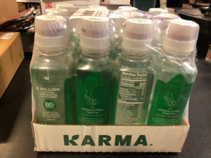 Photo 2 of Karma Probiotic Water - 12 Pack, Watermelon Wild Berry Drink - Immune & Gut Health Support  EXP. 11/19/2025