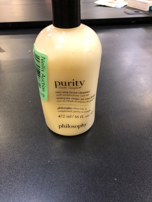 Photo 2 of Philosophy Purity Made Simple One-Step Paraben Free Cleanser