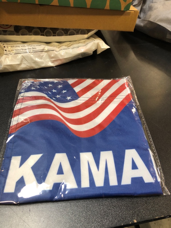 Photo 2 of Kamala Harris Waltz 2024 Flag Kamala Harris 2024 Garden Flag 12 x 18 Inch Double Sided Garden Flag Kamala Harris 2024 Banner Harris Tim for President Flags Camping Garden Flag Yard Decor