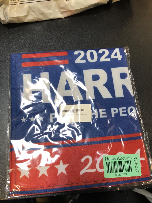 Photo 1 of Kamala Harris Waltz 2024 Flag Kamala Harris 2024 Garden Flag 12 x 18 Inch Double Sided Garden Flag Kamala Harris 2024 Banner Harris Tim for President Flags Camping Garden Flag Yard Decor