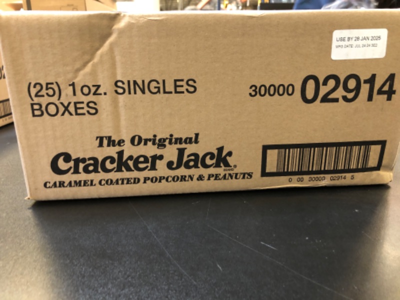 Photo 2 of ORIGINIAL CRACK JACK (25) SINGLE BOXES EXP. 01/28/2025