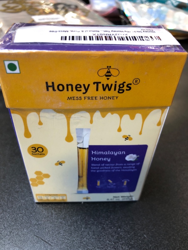 Photo 2 of Honey Twigs Himalayan Multiflora Honey |Pure Honey, 240gms (30 Single Sachets) |