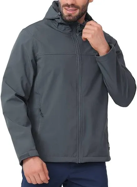 Photo 1 of Camel Crown Men's Fleece Lined Waterproof Windproof Softshell Jacket  SIZE SMALL