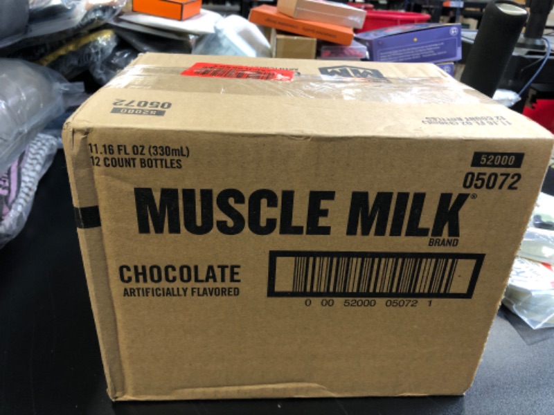 Photo 2 of Muscle Milk  11.16oz  12 pack exp.04/05/2025