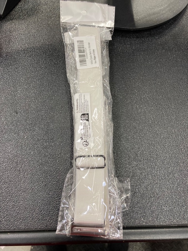 Photo 1 of ***BUNDLE OF 3**OUNUODASI White Womens Elastic Belts for Pants - No Show Invisible Stretch Womens Belt for Jeans Pants, Perfect for Holding Pants up Securely to Avoid Tummy Bulging