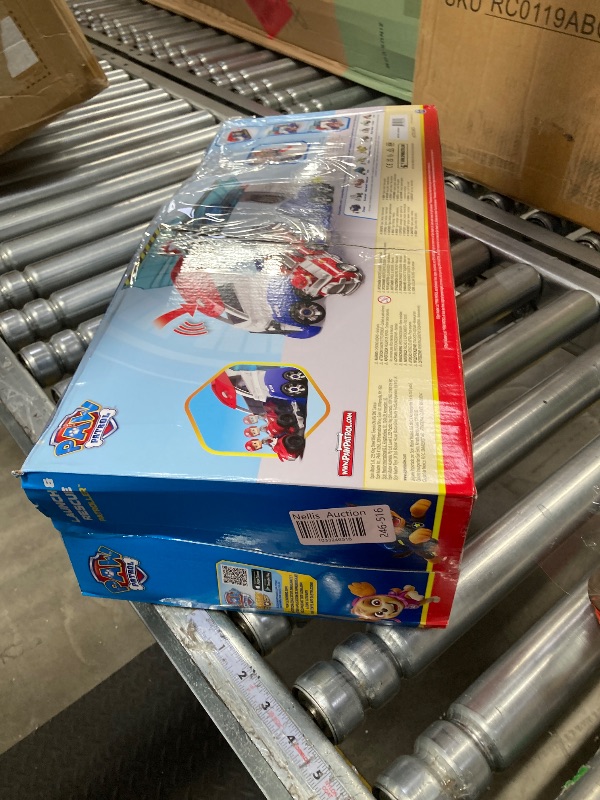 Photo 3 of ***MISSING ACTION FIGURE AND CAR***  Paw Patrol, Transforming PAW Patroller with Vehicle Launchers, Lights & Sounds, Ryder Action Figure & ATV Toy Car, Kids Toys for Boys & Girls Ages 3+