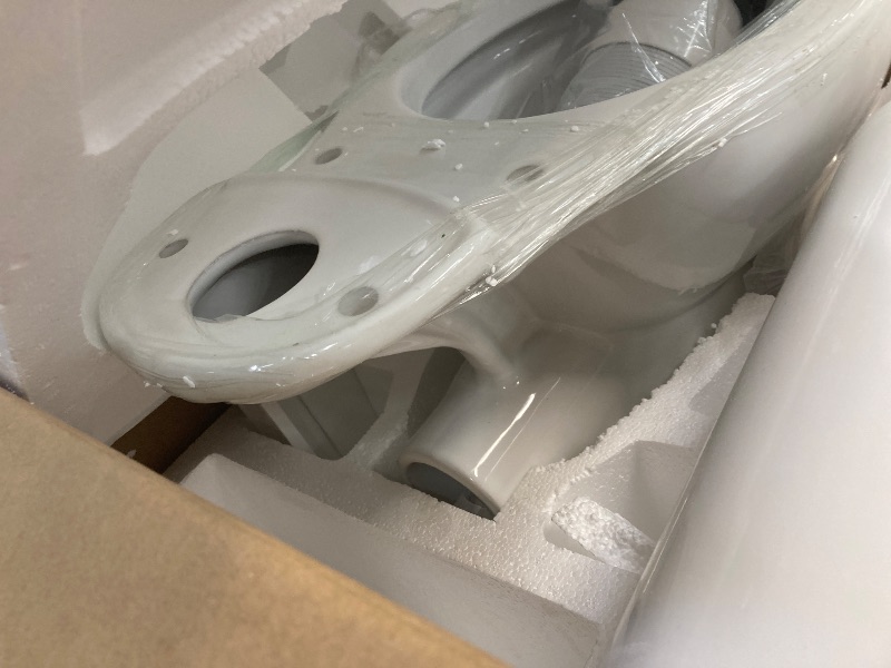 Photo 1 of Simple Projec 600w Macerating Toilet System, Silent & Powerful Upflush Toilet for Basement, Upflow Toilets Included Macerator Pump with Ac Vent & 4 Water Inltes For Bathroom- 2-piece Kit