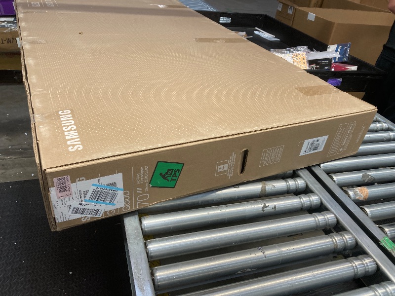 Photo 1 of Samsung 70-Inch Class QLED 4K Q60D Series Quantum HDR Smart TV w/Object Tracking Sound Lite, Motion Xcelerator, Slim Design, Gaming Hub, Alexa Built-in (QN70Q60D, 2024 Model)