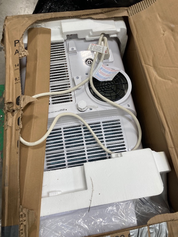 Photo 1 of 14000 BTU Portable Air Conditioners Cools Up to 750 Sq.Ft, 3-IN-1 Free Standing Cooling AC Unit with Fan & Dehumidifier, Includes Remote Control & Window Kit, Smart/Sleep Mode, Auto Swing, 24H Timer