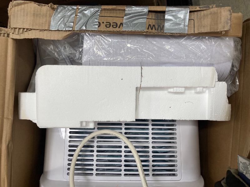 Photo 1 of 14000 BTU Portable Air Conditioners Cools Up to 750 Sq.Ft, 3-IN-1 Free Standing Cooling AC Unit with Fan & Dehumidifier, Includes Remote Control & Window Kit, Smart/Sleep Mode, Auto Swing, 24H Timer