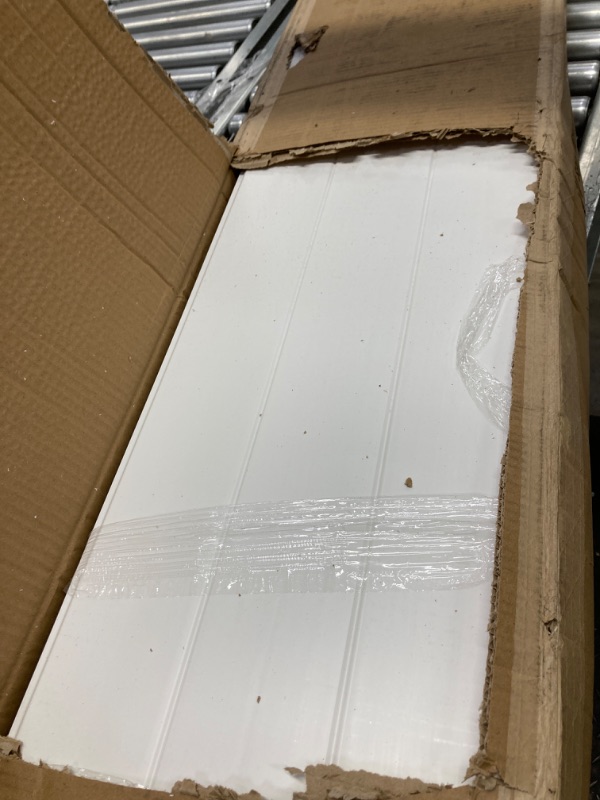 Photo 1 of 7.395 ft. x 3 ft. Vinyl Hampton Premium Outdoor Shower Enclosure Kit-(Unassembled 3-Box Unit)