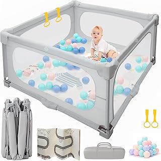 Photo 1 of 50*50 light grey baby playpen