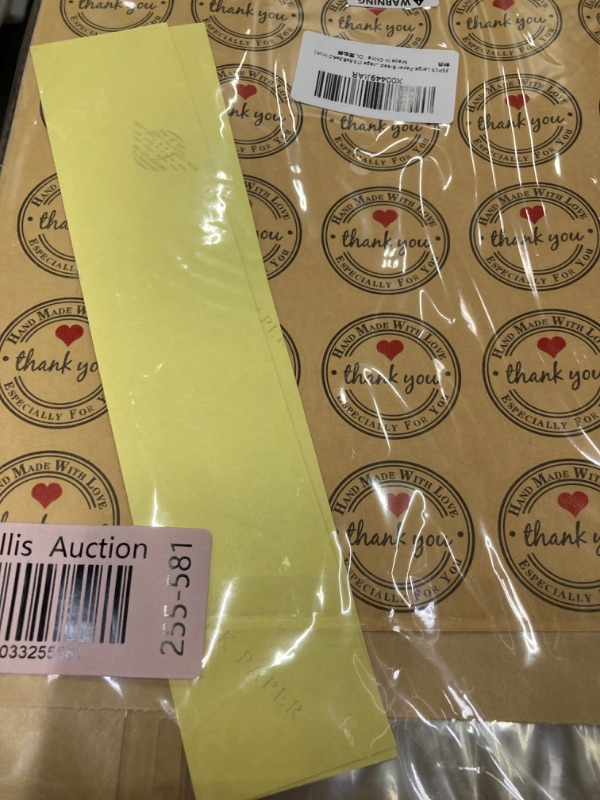 Photo 2 of 35PCS Large Paper Bread Bags Sourdough Bread Paper Bags for Homemade Bread Kraft Paper Bakery Bags with Window Include 35PCS Label Seal Sticker for Baked Food Packaging Storage (13.6x8.3x4.0 inch)