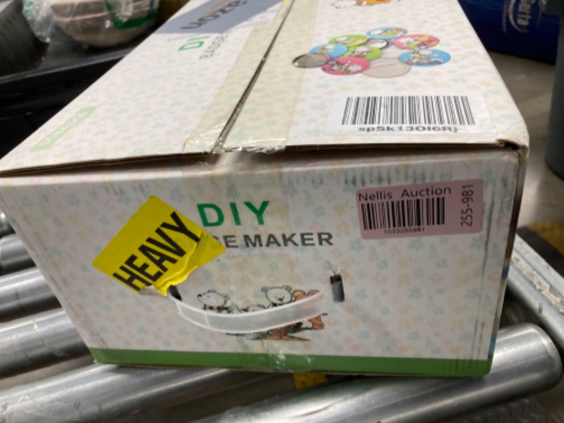 Photo 1 of Button Maker Machine Multiple Sizes 330 Sets, Pin Maker 1''+1.25''+2.25'' Button Making Supplies, DIY Pinback Button/ Keychain Badge/ Bottle Opener Button/ Fridge Magnet Button for Christmas Party