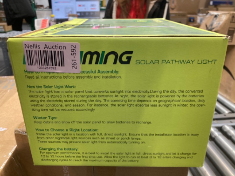 Photo 2 of *missing 3* Dynaming 6 Pack Christmas Solar Flame Garden Lights Outdoor, Dual Use Flickering Flame Torch Candy Cane Pathway Marker, Xmas Hanging Lantern Lights, Waterproof & Auto On/Off for Patio Walkway Driveway