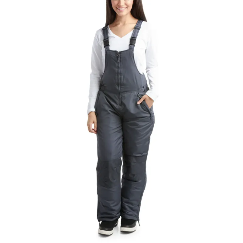 Photo 1 of Bass Creek Outfitters Women's Ski Pants - Insulated Waterproof Snow Bib Overalls (Size: S-3X)
