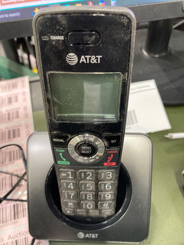 Photo 1 of Additional Cordless Phone Handset with Long Range, Conference, Intercom, Speakerphone, One-Touch Call Block, Caller ID, Bluetooth Connect to Cell, Compatible with DLP73X90 Series: DLP70090