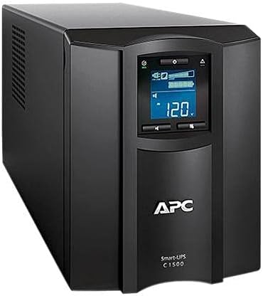 Photo 1 of APC 1500VA Smart UPS with SmartConnect, SMC1500C Sinewave UPS Battery Backup, AVR, 120V, Line Interactive Uninterruptible Power Supply
