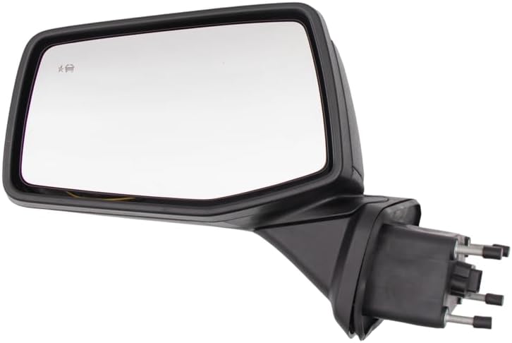 Photo 1 of For Chevrolet Chevy Silverado 1500 2019-2024 Door Mirror with Textured/Primer/Chromed Three Covers Power Heated Manual Folding with Blind Spot Glass 6 Pins Left Driver Side