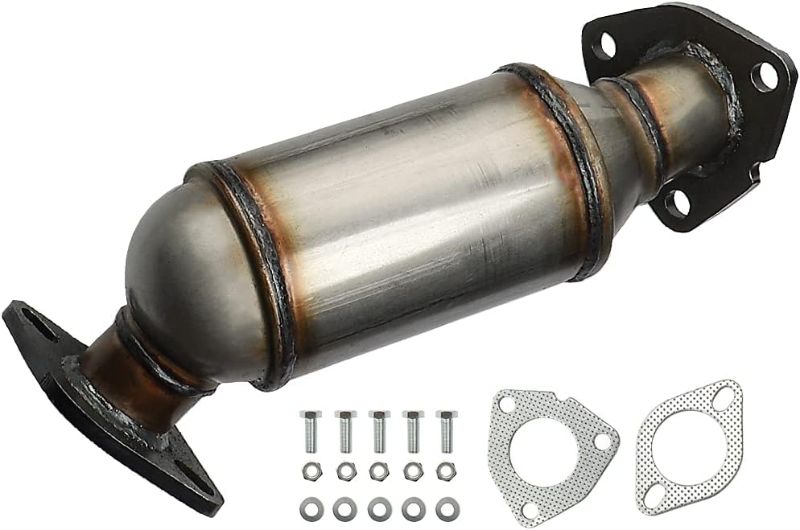 Photo 1 of  
MAYASAF Catalytic Converter Exhaust Pipe for Chevy Traverse 07-17 2009-17 GMC Acadia 08-17 Buick Enclave 07-10 Saturn Outlook 3.6L Models Rear Side