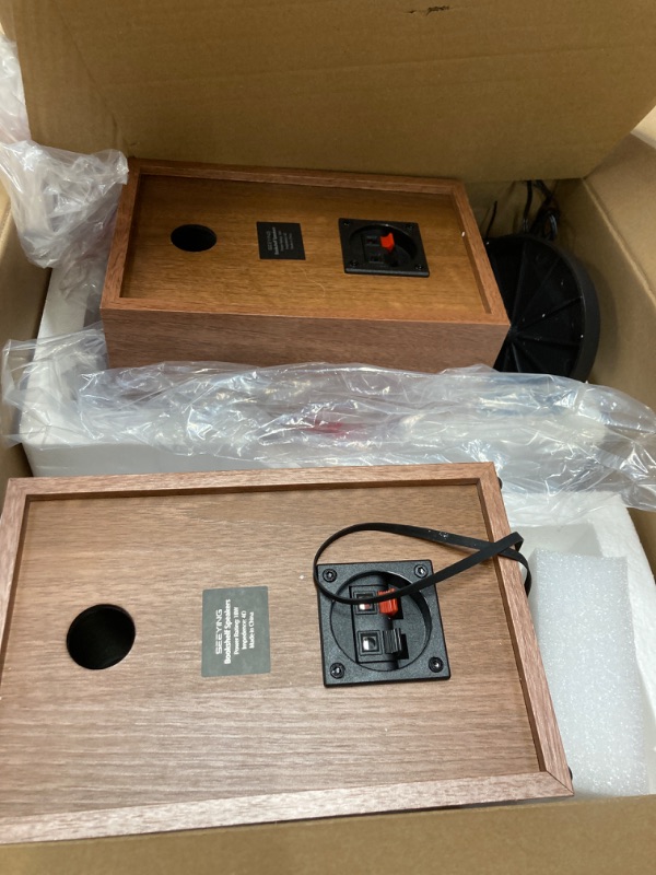 Photo 1 of 
Record Player Vinyl Bluetooth Turntable with 36 Watt Stereo Bookshelf Speakers, Hi-Fi System with Magnetic Cartridge, USB Recording and Auto Stop

