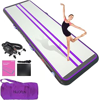 Photo 2 of 
VOFiTNY All Purpose Gymnastics Mat 6.6/10/13/16/20 ft Sturdy Inflatable Tumble Track for Home/Gym