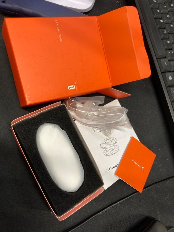 Photo 1 of TaoTronics True Wireless Earbuds, SoundLiberty 53 Pro Dual Mic Noise Cancelling Stereo USB-C Charging Wireless Earbuds Bluetooth 5.0 Open Pair IPX8 Wireless Headphones 30H Playtime for Sports