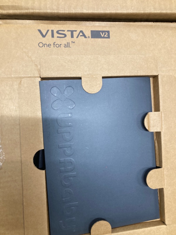 Photo 1 of UPPAbaby Vista V2 Stroller / Convertible Single-To-Double System / Bassinet, Toddler Seat, Bug Shield, Rain Shield, and Storage Bag Included / Noa (Navy/Carbon Frame/Saddle Leather)