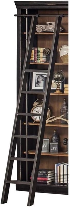 Photo 2 of ***back panel broken***
Martin Furniture Avondale 8' Tall Bookcase Wall with Ladder, Storage Organizer, Display Shelf for Office, Brown
***back panel broken***