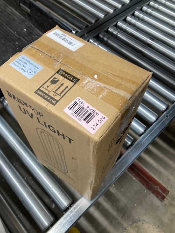 Photo 1 of Dailytop Home Disinfection Device, UV Light Sanitizer,UVC Light for Room,Ultraviolet Light with 3- Speed Timing and Remote Control,38W UV Lamp for Room