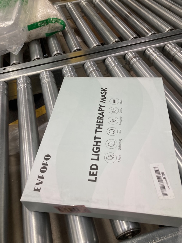 Photo 1 of Red Light Therapy Mask for Face, Led Face Mask Light Therapy At Home, 7 Colors LED Face Mask Light Therapy, Active Near-GREEN