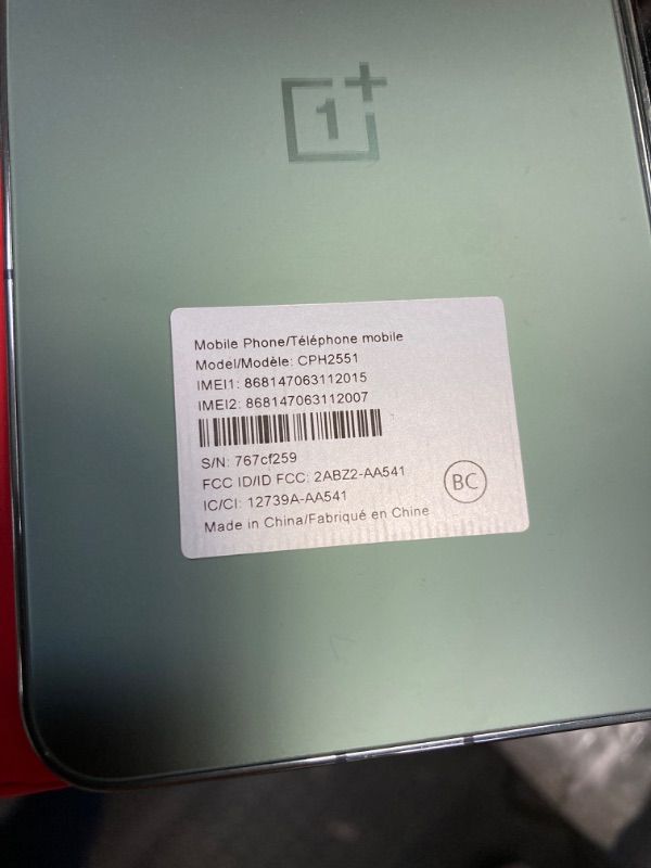 Photo 3 of **PARTS ONLY   -OnePlus Open, 16GB RAM+512GB, Dual-SIM, Emerald Dusk, Android Smartphone, 4805 mAh Battery, 67W Fast Charging, Hasselblad Camera, 120Hz Fluid Display