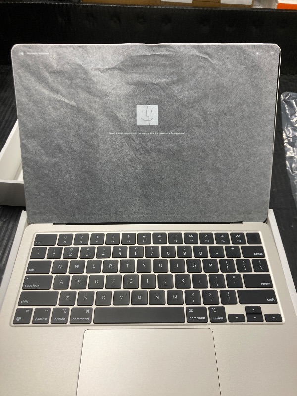 Photo 8 of Apple 2022 MacBook Air Laptop with M2 chip: Built for Apple Intelligence, 13.6-inch Liquid Retina Display, 16GB RAM, 256GB SSD Storage, Backlit Keyboard, 1080p FaceTime HD Camera; Starlight