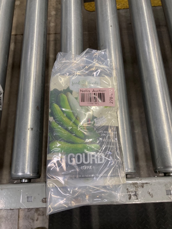 Photo 1 of (***4-Pack***)Seed Needs, 200+ Loofah/Luffa Gourd Seeds for Planting (Luffa aegyptiaca) Heirloom, Non-GMO & Untreated - Grow Your Own Sponges (Bulk Pack)