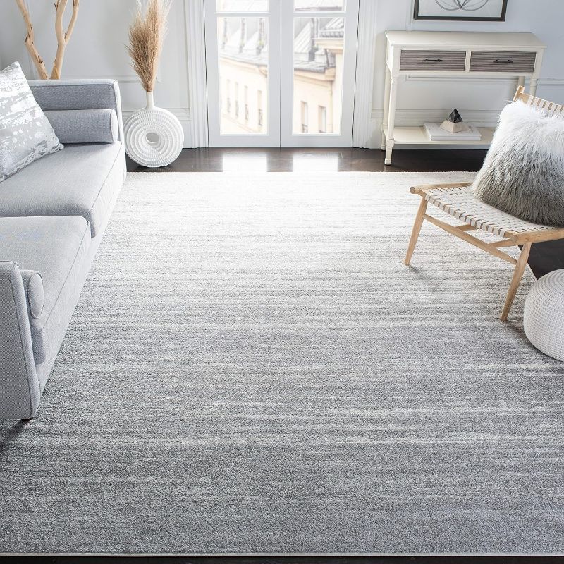 Photo 1 of Area Rug - Light Grey & Grey, Modern Design (**See Comments**)