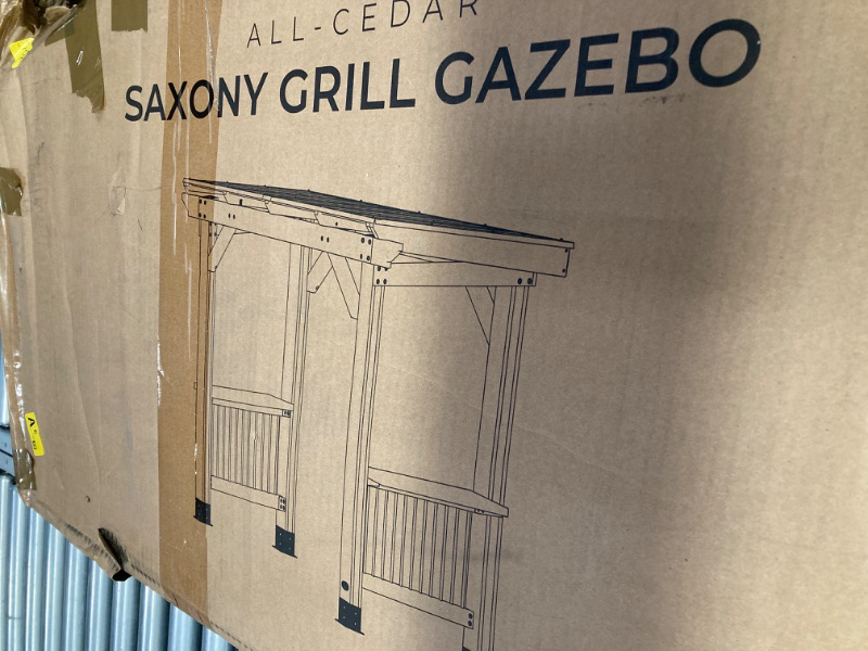 Photo 1 of Backyard Discovery Saxony Wooden Grill Gazebo