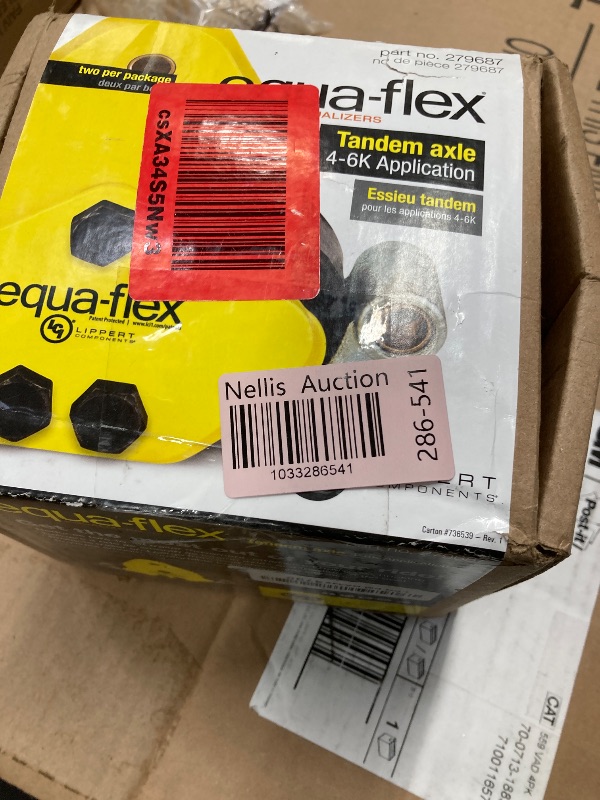 Photo 3 of ***SEE NOTES***
Lippert Equa-Flex Rubberized Equalizer Tandem Axle Kit for Double-Eye Leaf Springs and 4,000 to 6,000-lb. Weight Capacity - 279687