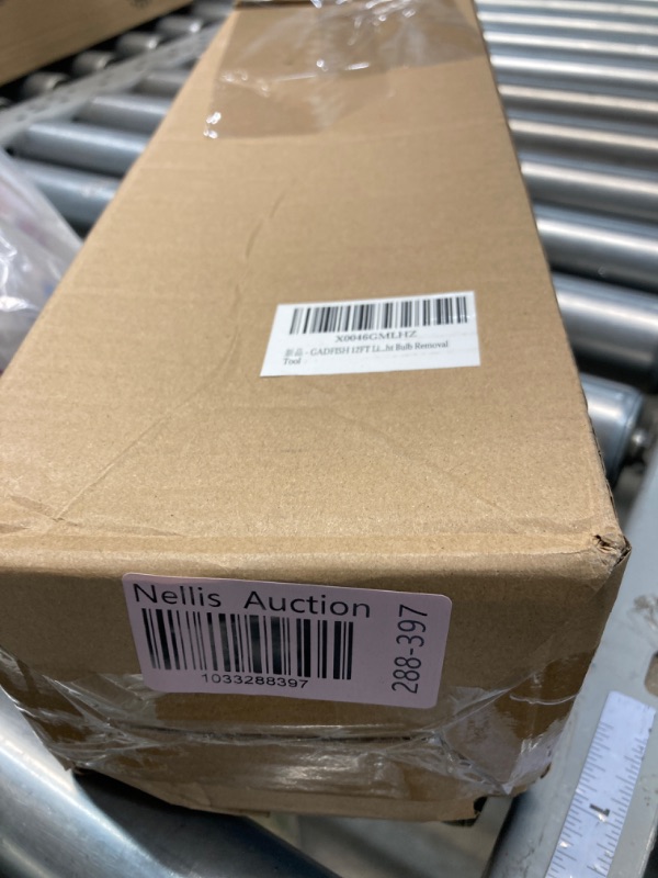 Photo 1 of GADFISH 12FT Light Bulb Changer for High Ceilings, Light Bulb Changer with Baskets and Suction Cup, High Reach Light Bulb Changer with Pole - Light Bulb Removal Tool