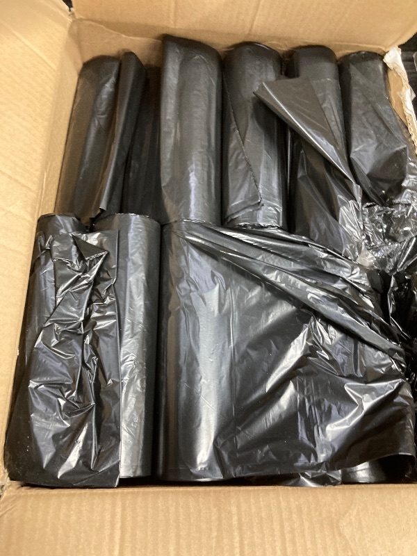 Photo 2 of ==open bags==Reli. SuperValue 16-25 Gallon Trash Bags | 500 Count Bulk | Black Multi-Use Garbage Bags