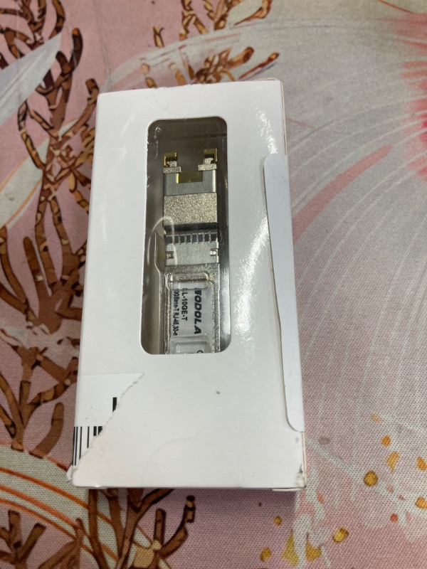 Photo 1 of SODOLA 10GBase-T RJ45 SFP+ Module, 10G SFP+ RJ-45 Copper Transceiver for SODOLA, SFP to Ethernet, Plug and Play,Hot Pluggable,Up to 30m Distance Copper SFP Modules (1 Pack)