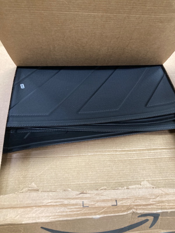 Photo 1 of BestEvMod Truck Bed Mat Compatible with Tesla Cybertruck 2023 2024 Accessories Pickup Heavyweight Cargo Liner TPE Mat All-Weather Protection Rear Truck Mat, Black (Truck Bed Mat)