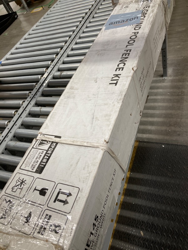 Photo 1 of Blue Wave NE145 Above Ground Pool Fence Kit (8 Sections) - White
