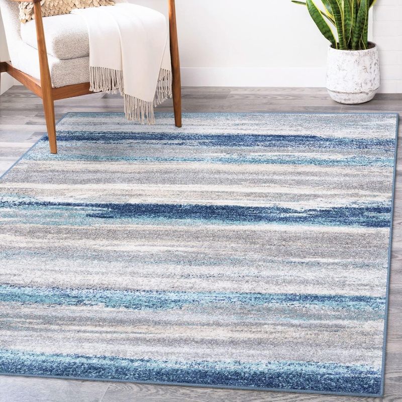 Photo 1 of area Rug size 9'x12' color blue 
style # GRSPO1B
