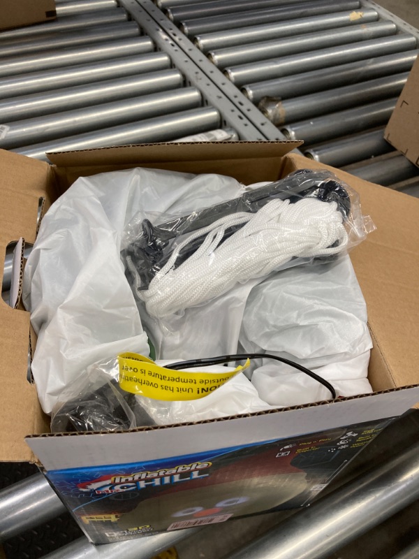 Photo 1 of ANIMAT3D Inflatable Mr. Chill Talking Animated Inflatable Snowman with Built in 56 Inch HD Screen and Built in Projector + Speaker Includes 30 Minutes of Content